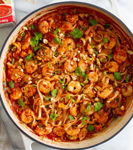 Pad Thai de gambas