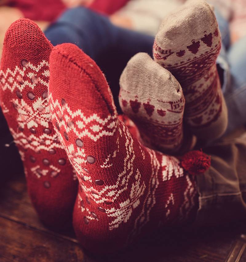 Pequeña Navidad roja