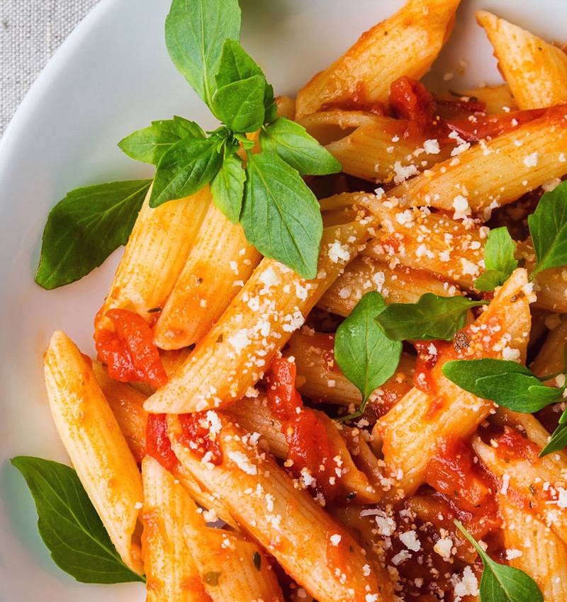 Pasta con tomate: cómo alcanzar la perfección