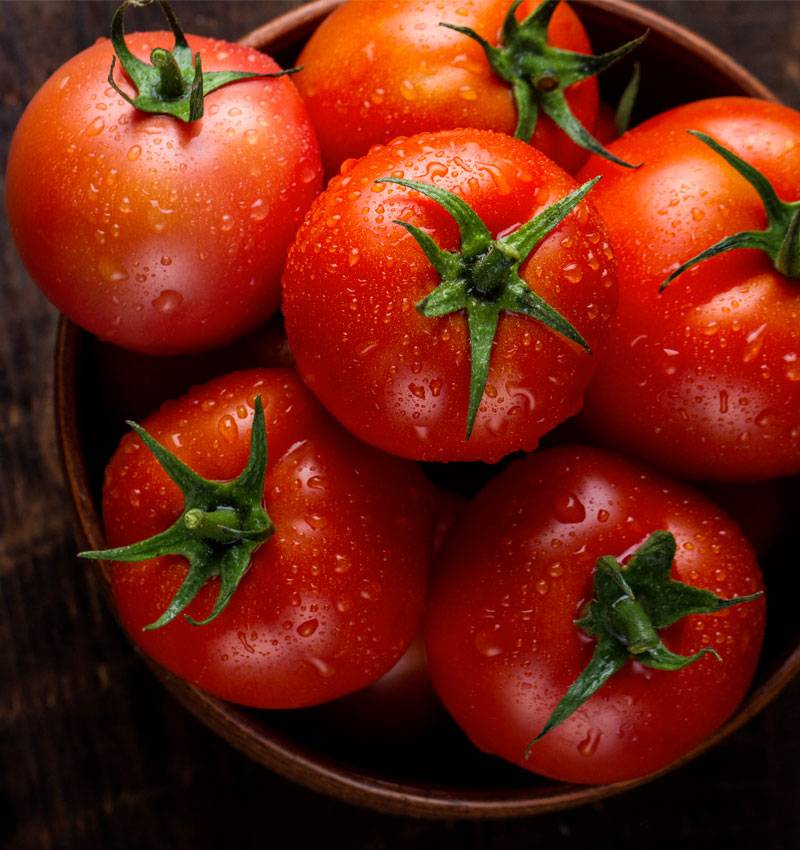 Just one ingredient: Tomatoes. Just the way they should be.