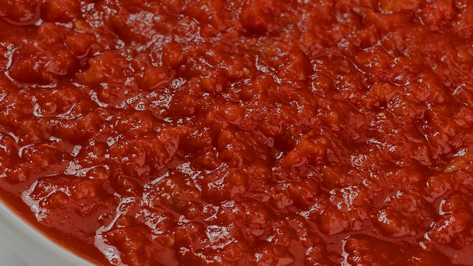 Finely chopped tomatoes