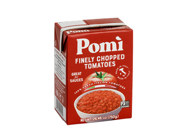 Finely chopped tomatoes