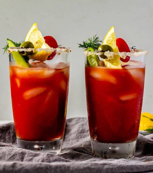 A Simple Spicy Bloody Mary