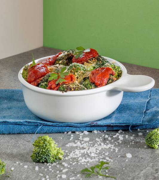 Baby Broccoli in Tomato Sauce