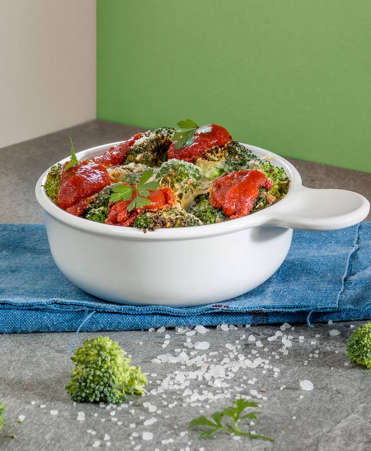 Baby Broccoli in Tomato Sauce