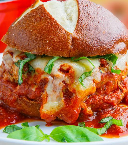 Chicken Parmesan Salisbury Steak