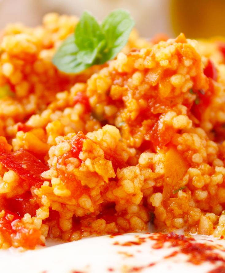 Couscous with tomato - Morocco