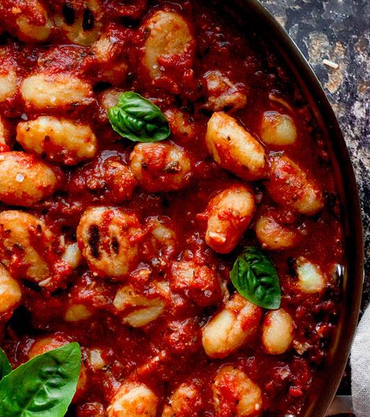 Creamy Tomato Basil Gnocchi
