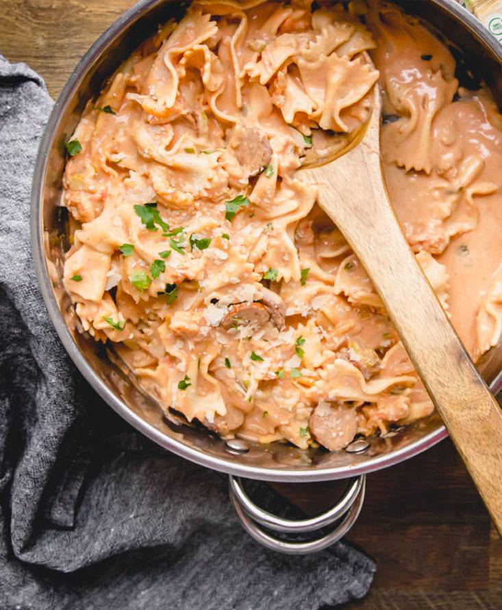 Creole Crawfish Tomato Alfredo