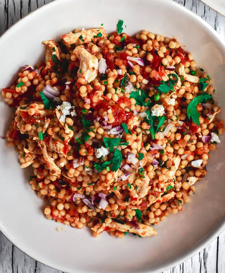 Mediterranean Couscous and Chicken Recipe