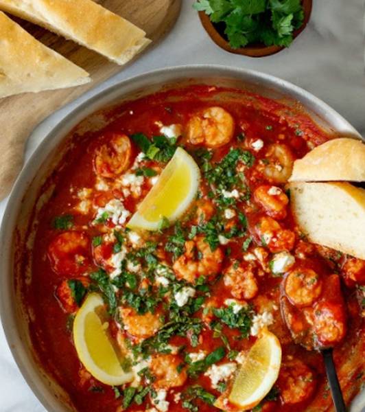 Greek Shrimp with Tomato Sauce