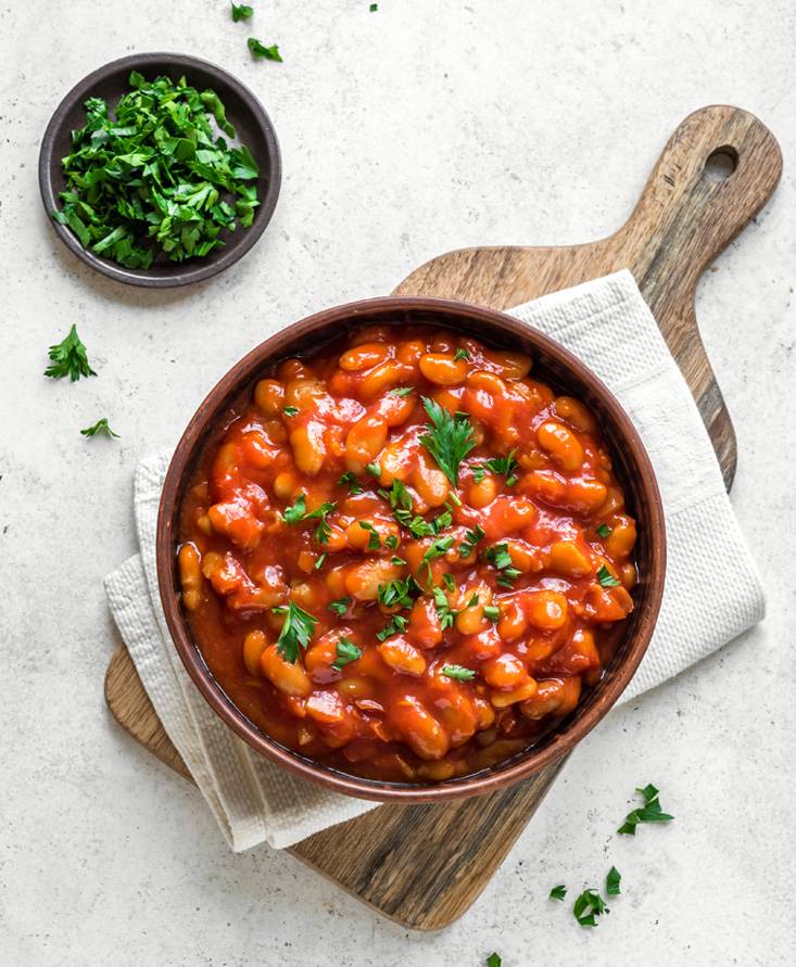 Greek Style Veggie & Bean Stew