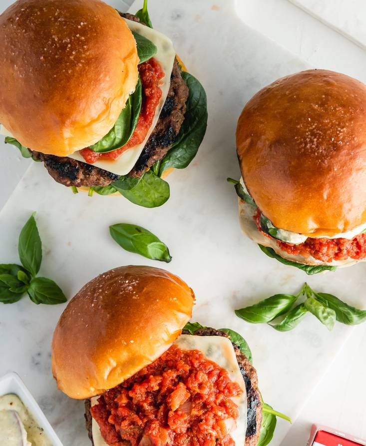Marinara Burgers