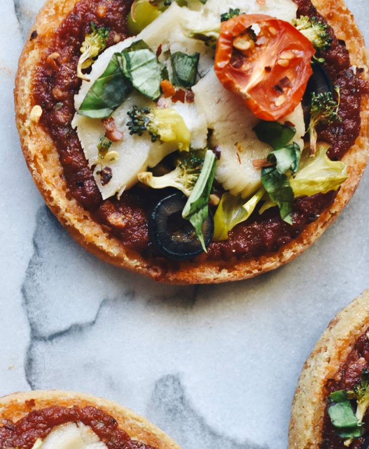 Individual Mini Pizzas