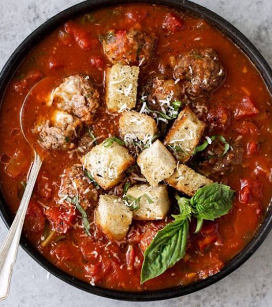 Meatball Sub Soup