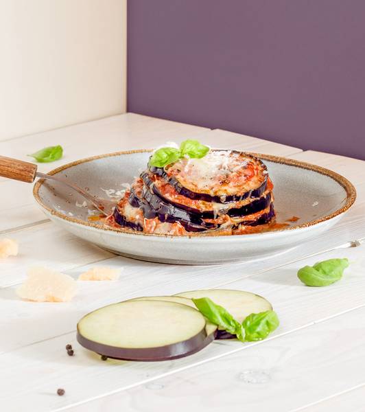 Aubergine Parmigiana