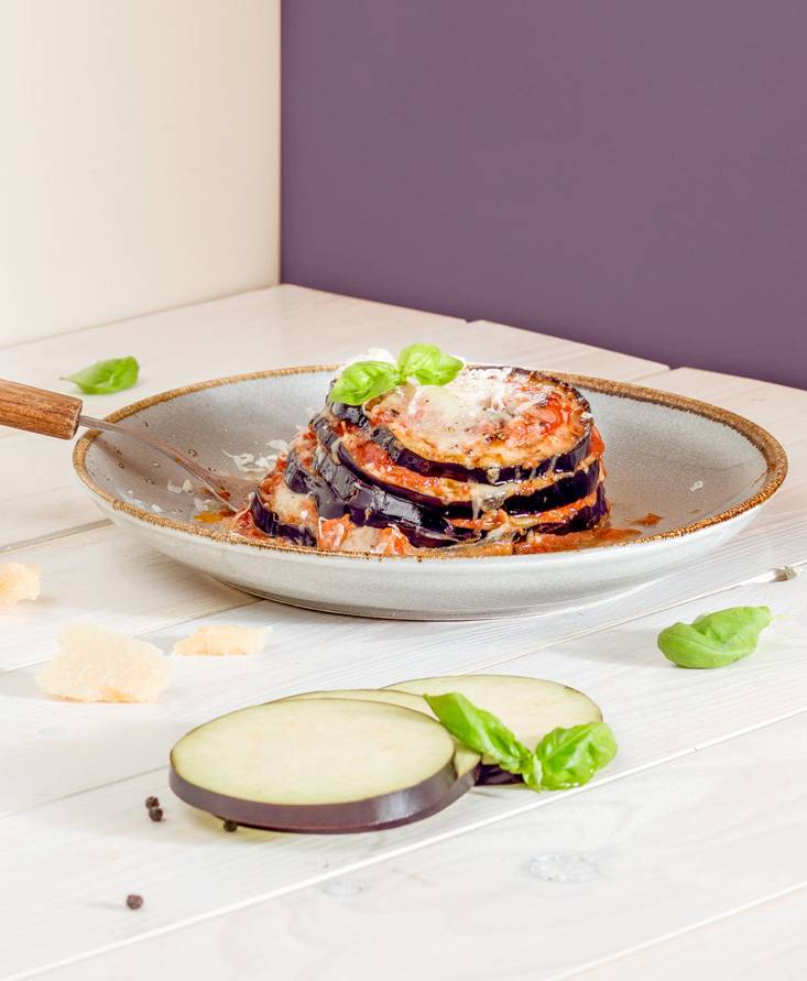 Aubergine Parmigiana