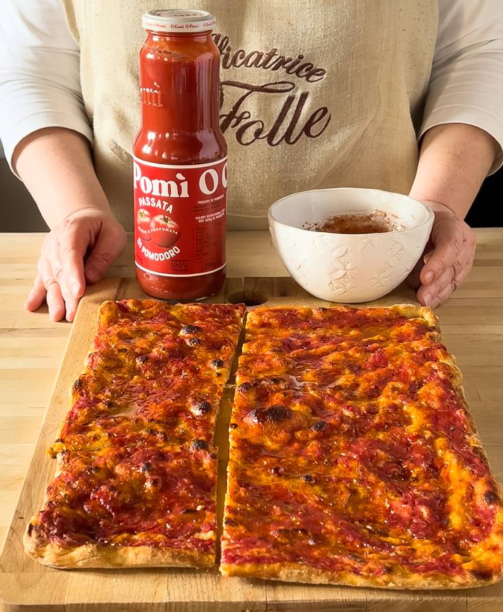 Pizza Rossa alla Romana