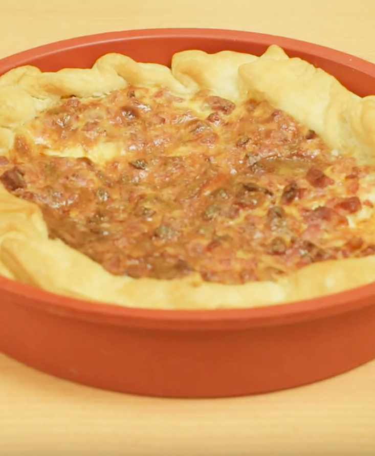 Quiche Lorraine Pie