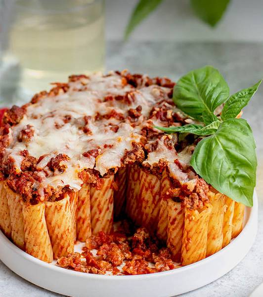 Rigatoni Pasta Pie