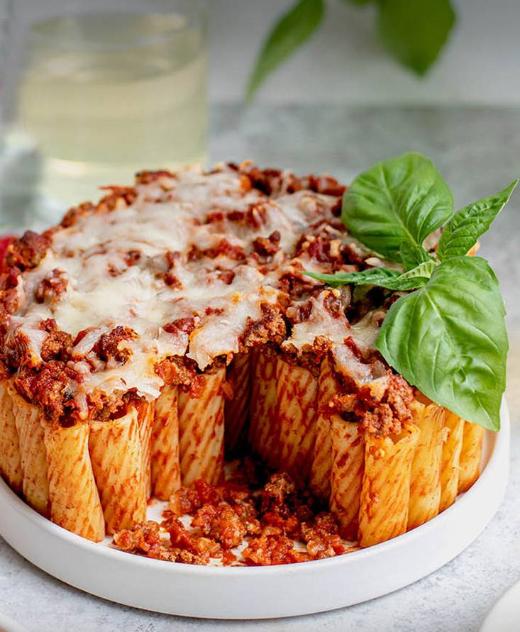 Rigatoni Pasta Pie USA