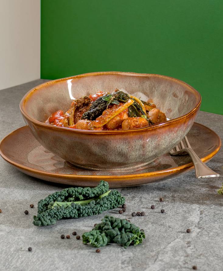 Salchichitas con tomate