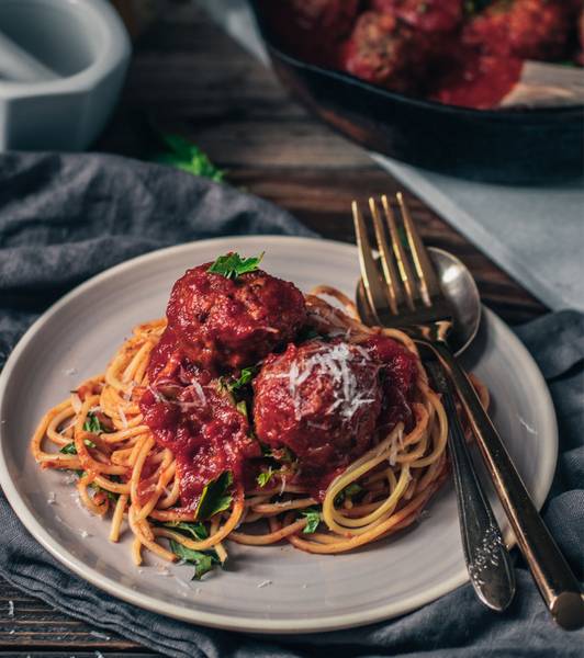 Spaghetti and Meatballs